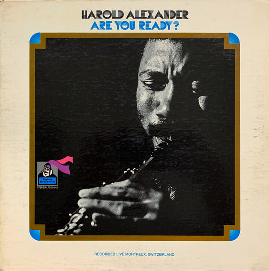 Harold Alexander – Are You Ready? (promo) LP