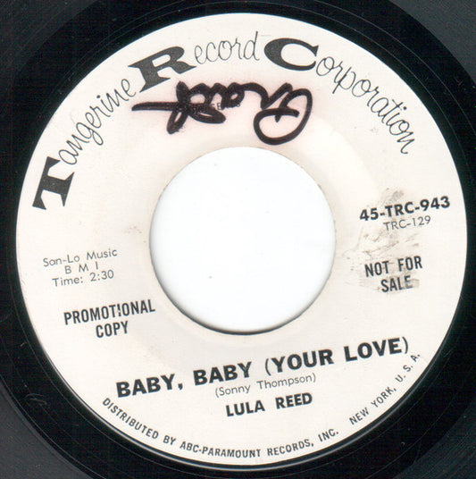 Lula Reed - Baby, Baby (You're Love) / Call Me Darlin' 7"