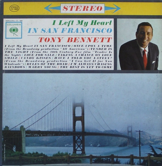 Tony Bennett - I Left My Heart In San Francisco LP