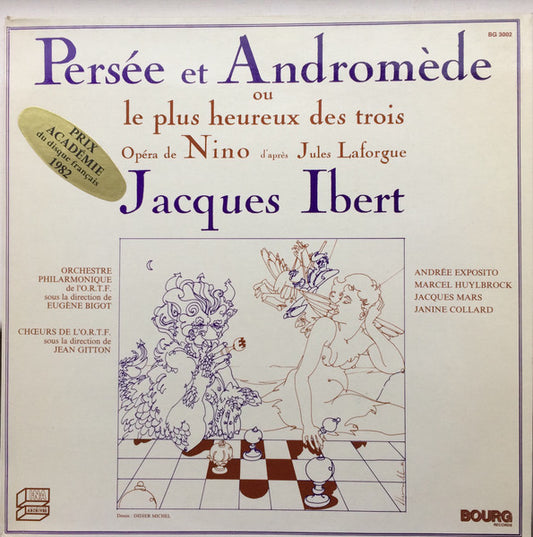 Jacques Ibert - Persée Et Andromède Ou Le Plus Heureux Des Trois LP