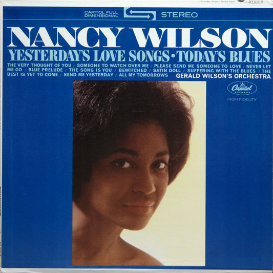 Nancy Wilson – Yesterday's Love Songs • Today's Blues LP