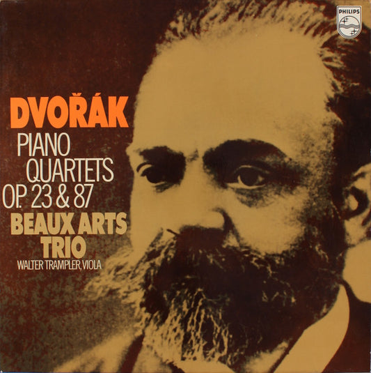 Dvořák* - Beaux Arts Trio, Walter Trampler – Piano Quartets Op. 23 & 87 LP
