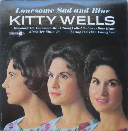 Kitty Wells – Lonesome Sad And Blue LP