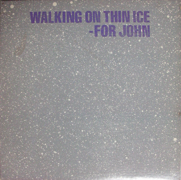 Yoko Ono – Walking On Thin Ice 12"