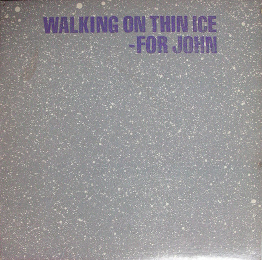 Yoko Ono – Walking On Thin Ice 12"