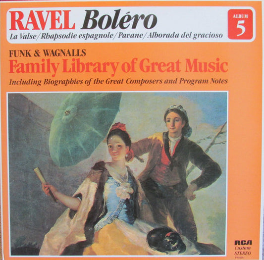 Maurice Ravel – Boléro (Family Library of Great Music 5) LP