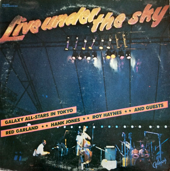 Galaxy All-Stars In Tokyo / Red Garland / Hank Jones / Roy Haynes – Live Under The Sky 2LP