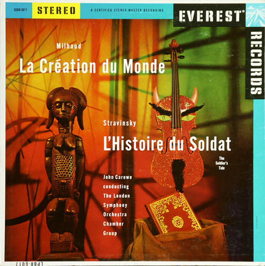 Milhaud / Stravinsky - La Creation / Li'Historie du Soldat LP