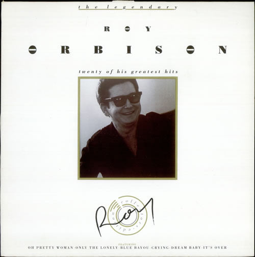 Roy Orbison – The Legendary Roy Orbison - Twenty Of His Greatest Hits (UK Reissue) LP