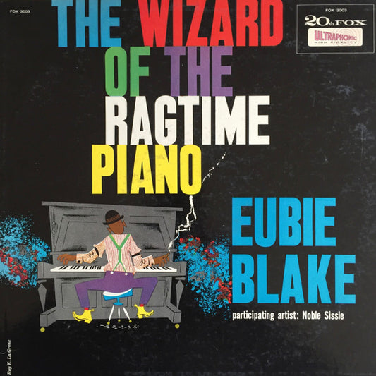 Eubie Blake - The Wizard Of Ragtime Piano LP