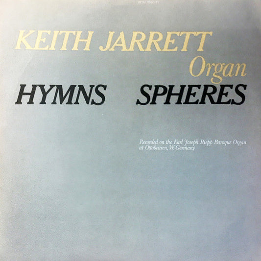 Keith Jarrett – Hymns Spheres 2LP