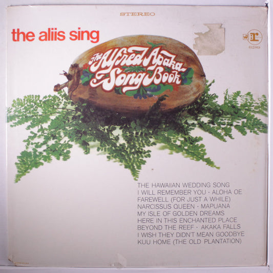 The Aliis – The Aliis Sing The Alfred Apaka Song Book LP