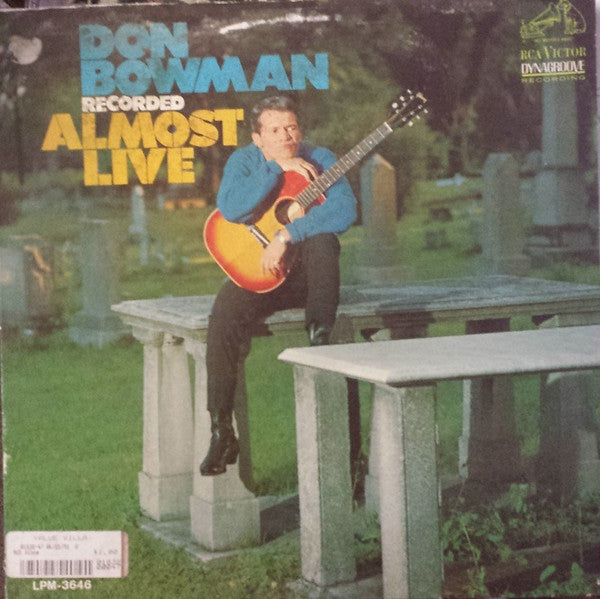 Don Bowman – Recorded Almost Live LP