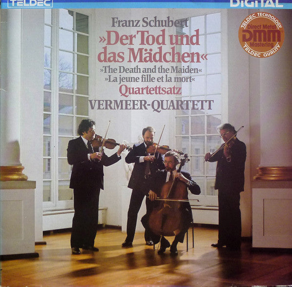 Franz Schubert, Vermeer-Quartet – Der Tod Und Das Mädchen · Quartettsatz LP