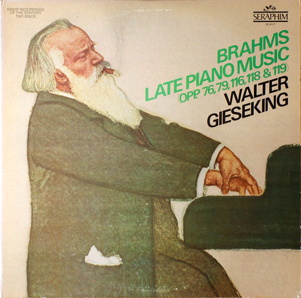 Brahms / Gieseking  – Late Piano Music 2LP