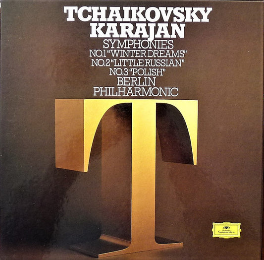 Tchaikovsky / Karajan - Symphonies Nos. 1-3 (3LP)