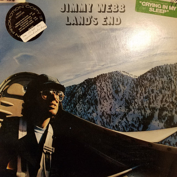 Jimmy Webb ‎– Land's End (Promo) LP
