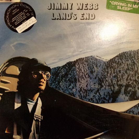 Jimmy Webb ‎– Land's End (Promo) LP