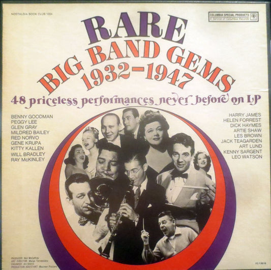 Various – Rare Big Band Gems 1932-1947 3LP