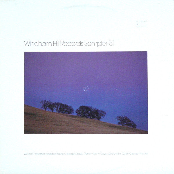 Various – Windham Hill Records Sampler '81 LP
