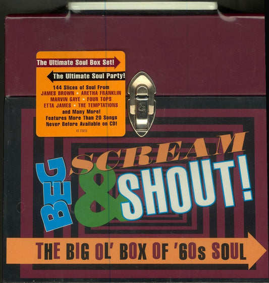 Various ‎– Beg Scream & Shout! The Big Ol' Box Of '60s Soul (6 CD Boxset)