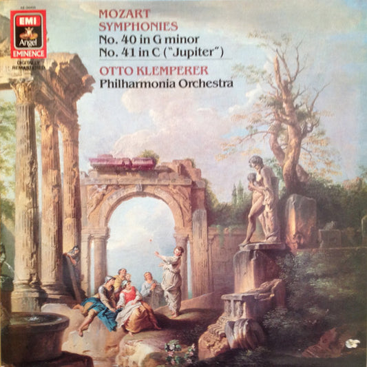 Mozart, Philharmonia Orchestra Conducted By Otto Klemperer – Mozart Symphonies Nos. 40 & 41 "Jupiter" LP