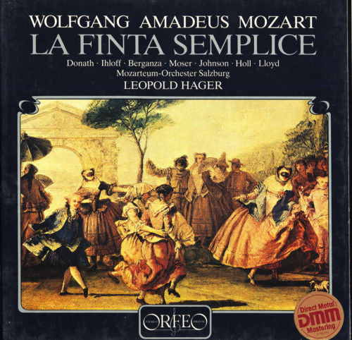 Mozart / Leopold Hager - La Finta Semplice (4 LP)