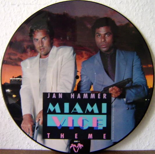 Jan Hammer / Glenn Frey – Miami Vice Theme / You Belong To The City (Picture Disc) 12"