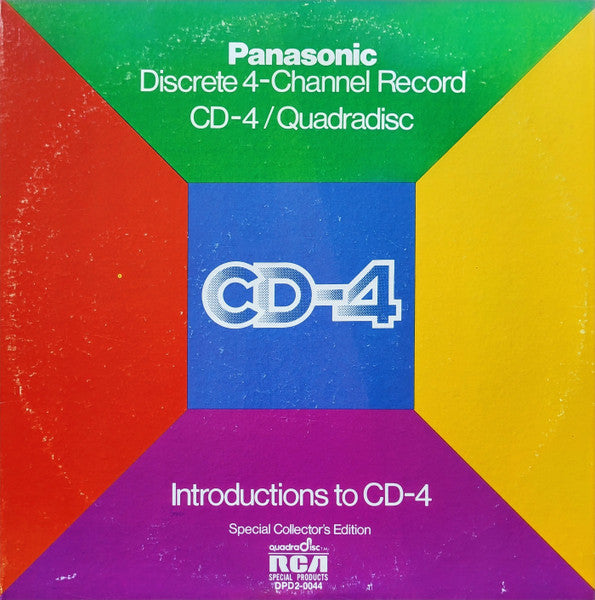Panasonic - Introductions To CD-4 - Various - 2LP