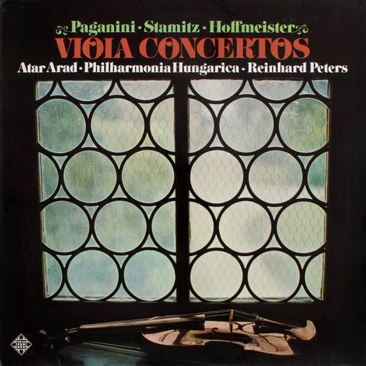 Paganini, Stamitz, Hoffmeister - Viola Concertos LP