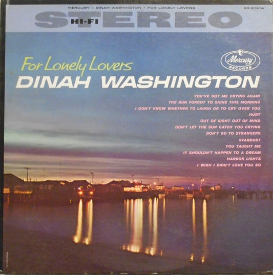 Dinah Washington – For Lonely Lovers LP