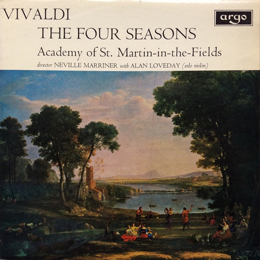 Vivaldi, Academy Of St. Martin-in-the-Fields, Neville Marriner, Alan Loveday – The Four Seasons LP