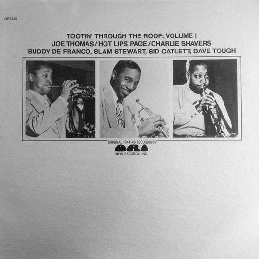 Various Artists – Tootin' Through The Roof; Volume 1 LP