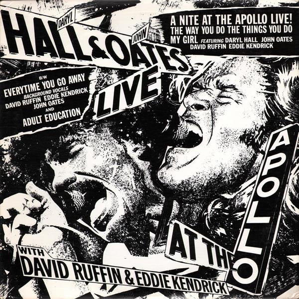 Daryl Hall & John Oates – A Nite At The Apollo Live! 12"
