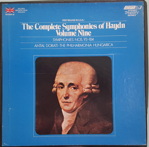 Haydn - Philharmonia Hungarica, Antal Dorati – Symphonies Nos 93 - 104 (6 LP)