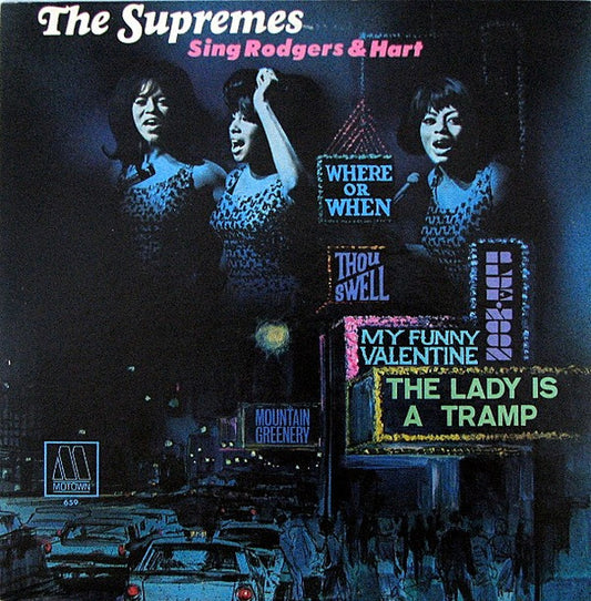 The Supremes - Sing Rodgers & Hart LP