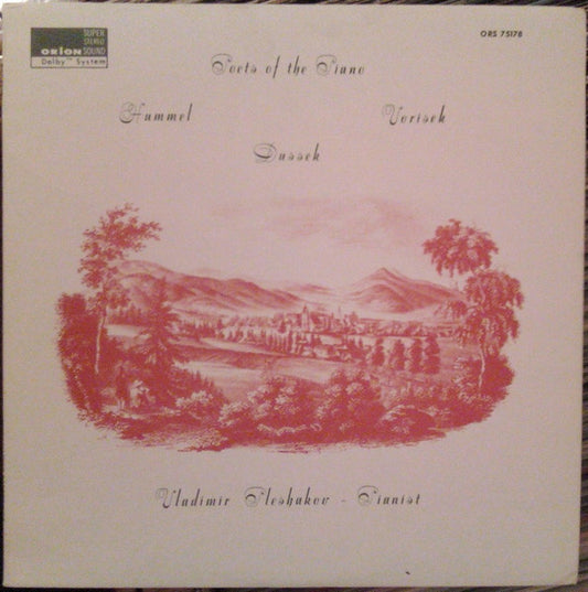 Hummel / Dussek / Vorisek - Vladimir Pleshakov – Poets Of The Piano LP