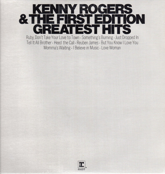 Kenny Rogers & The First Edition - Greatest Hits LP