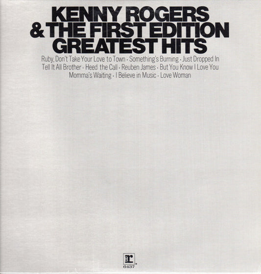 Kenny Rogers & The First Edition - Greatest Hits LP