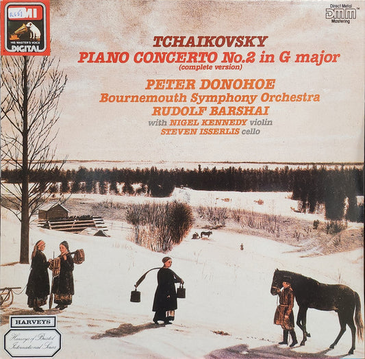 Tchaikovsky, Peter Donohoe, Bournemouth Symphony Orchestra – Piano Concerto No. 2 In G Major (Complete Version) LP