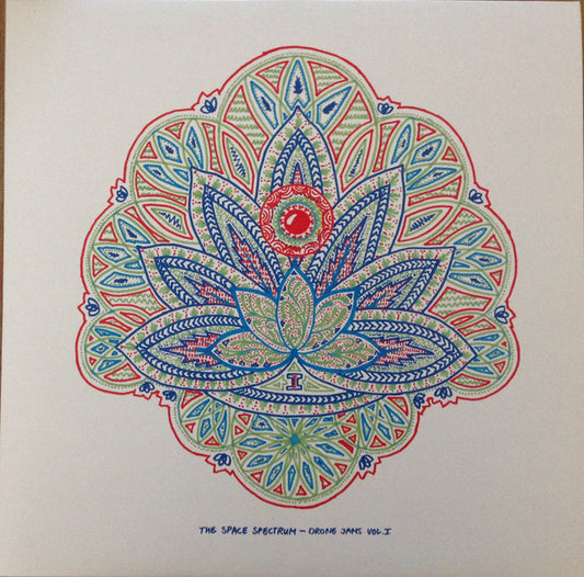 The Space Spectrum – Drone Jams Vol. I (Cyan Blue, Red & Green Splatter On White) LP