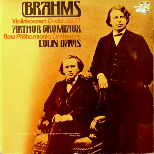 Brahms / Arthur Grumiaux, Colin Davis - Violin Concerto, Op. 77 LP
