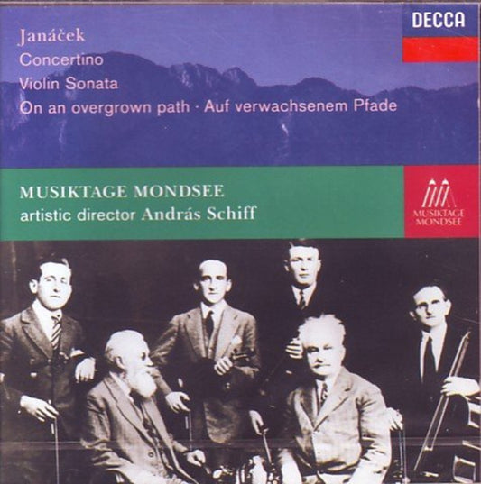 Janáček – András Schiff – Musiktage Mondsee: Concertino; Violin Sonata; On An Overgrown Path CD