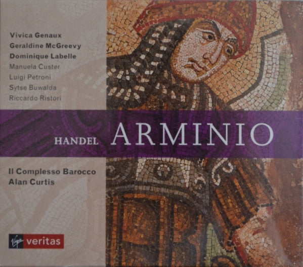 Handel*, Vivica Genaux, Geraldine McGreevy, Dominique Labelle, Manuela Custer, Luigi Petroni, Sytse Buwalda, Riccardo Ristori, Il Complesso Barocco, Alan Curtis – Arminio CD