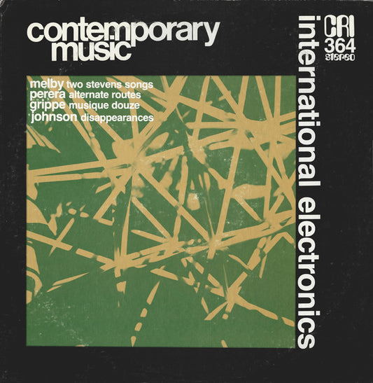Various – International Electronics LP