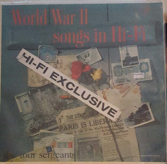 Four Sergeants With Rose Marie Jun – World War II Songs In Hi-Fi LP