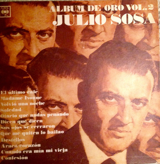 Julio Sosa ‎– Álbum De Oro Vol. 2 LP
