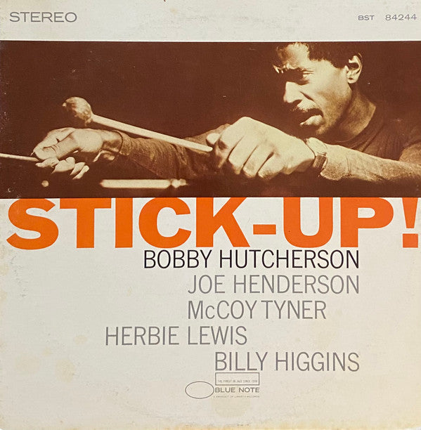 Bobby Hutcherson ‎– Stick-Up! (1977 pressing, white "B") LP
