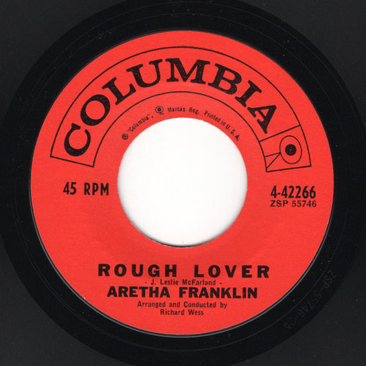 Aretha Franklin - Rough Lover / I Surrender, Dear 7"