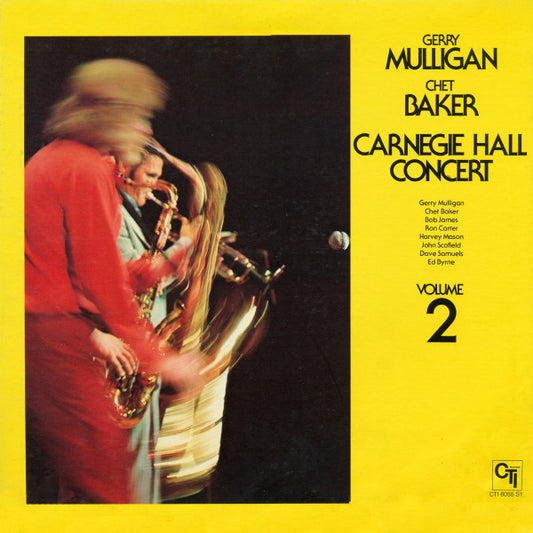 Gerry Mulligan & Chet Baker - Carnegie Hall Concert Volume 2 LP